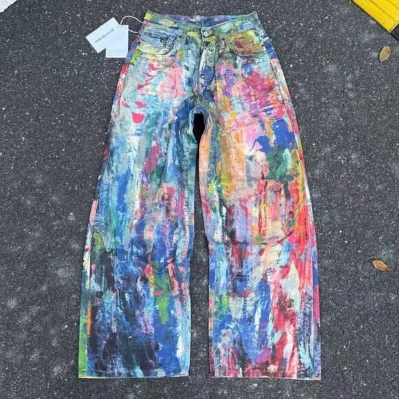 Acne Studios Wide-Leg Jeans - Picture 1 of 5